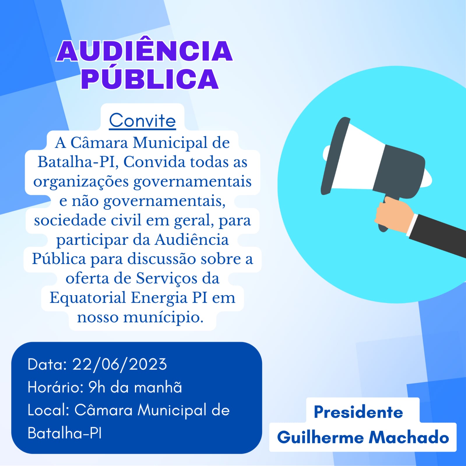 Audiência Publica